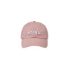 LAYERED LOGO BALL CAP-INDY PINK