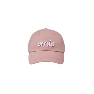 LAYERED LOGO BALL CAP-INDY PINK