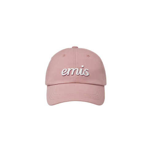 LAYERED LOGO BALL CAP-INDY PINK