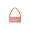 FUR CYLINDER BAG-PINK