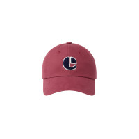 BOUCLE VINTAGE LOGO BALL CAP-RED