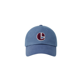 BOUCLE VINTAGE LOGO BALL CAP-BLUE