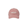 APPLIQUE CORDUROY BALL CAP-PINK
