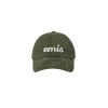 APPLIQUE CORDUROY BALL CAP-KHAKI