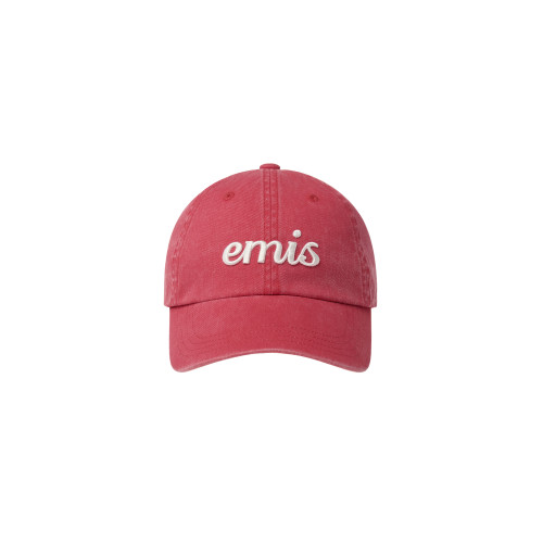 VINTAGE PIGMENT BALL CAP-RED