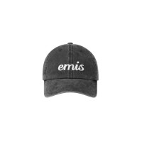 VINTAGE PIGMENT BALL CAP-BLACK