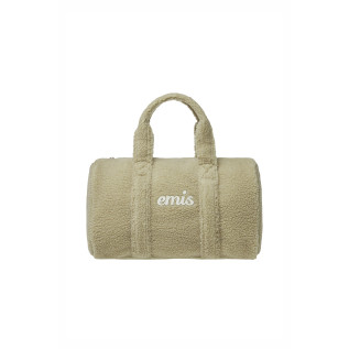 SHEARLING DUFFLE BAG-BEIGE
