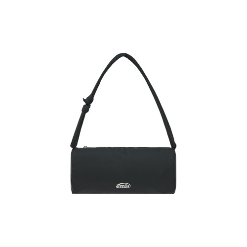 PUFFER BARREL BAG-BLACK