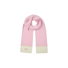 WOOL KNIT MUFFLER-PINK