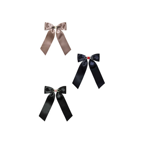 MINI CORSAGE RIBBON HAIRPIN