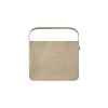 ROSE STITCH ECO BAG-BEIGE
