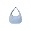 EMBOSSED LOGO HOBO BAG-SKY BLUE