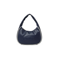 EMBOSSED LOGO HOBO BAG-NAVY