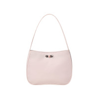 MINI CORSAGE APPLIQUE SHOULDER BAG-PINK