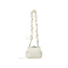 STRING STRAP CLASP FRAME PURSE BAG-IVORY