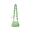 STRING STRAP CLASP FRAME PURSE BAG-GREEN
