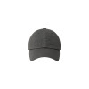 EMBOSSING LOGO BALL CAP-CHARCOAL