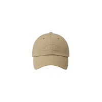 EMBOSSING LOGO BALL CAP-BEIGE