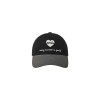 HEART WAPPEN TONE ON TONE BALL CAP-BLACK