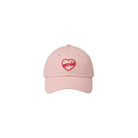 HEART BALL CAP-PINK