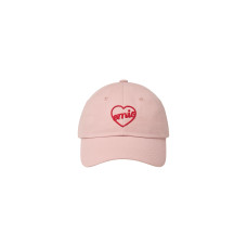HEART BALL CAP-PINK