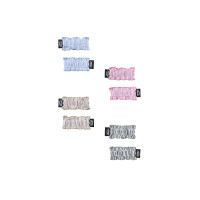 STRIPE FRILL HAIRPIN