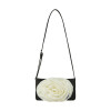 CORSAGE FLAT BAG-BLACK/IVORY