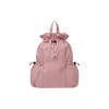 STRING ONE-SHOULDER BACKPACK-PINK